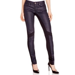 Maje Darpo coated moto biker pants Sz36 euro (28)